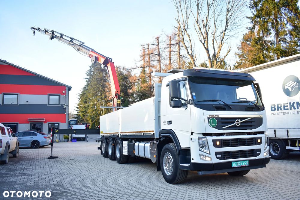 Volvo FM 420 EEV 8x4 Tridem/ Skrzynia 7.30m. + Palfinger PK 27001 EH / Pilot/ 22 m. / 5 i 6 Funkcja/ Rotator / Sprowadzony z Austrii ! - 1