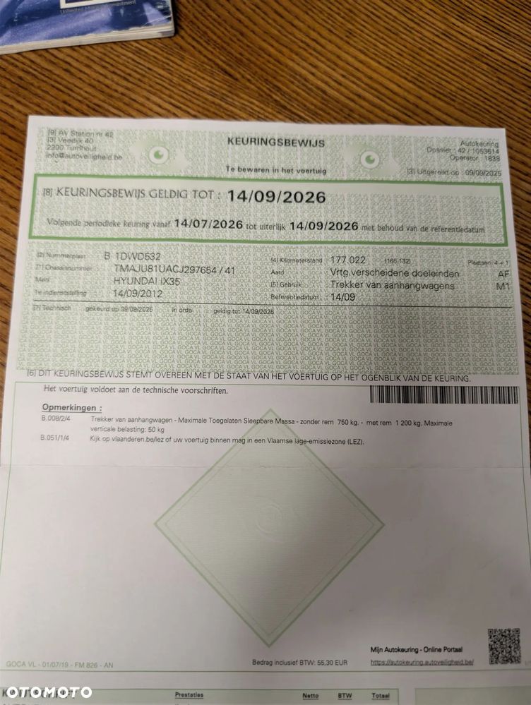 Hyundai ix35 1.7 CRDi 2WD blue Finale Silver - 26