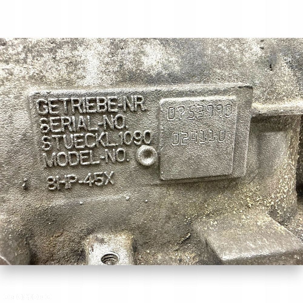 SKRZYNIA BIEGÓW 8623596 BMW F30 F31 F36 GC 2.0 D DIESEL 8HP-45X N47D20C - 3