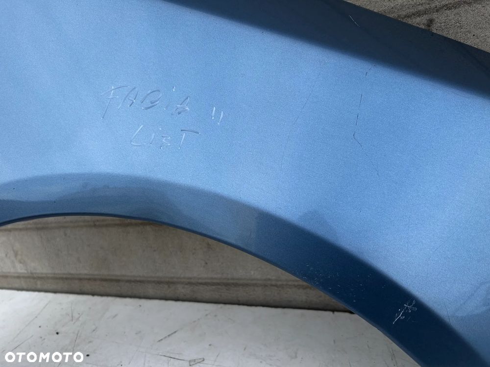 SKODA FABIA 2 II 2 5J0821162 PRAWY BŁOTNIK PRZÓD PRZEDNI  ORYGINAŁ - 2