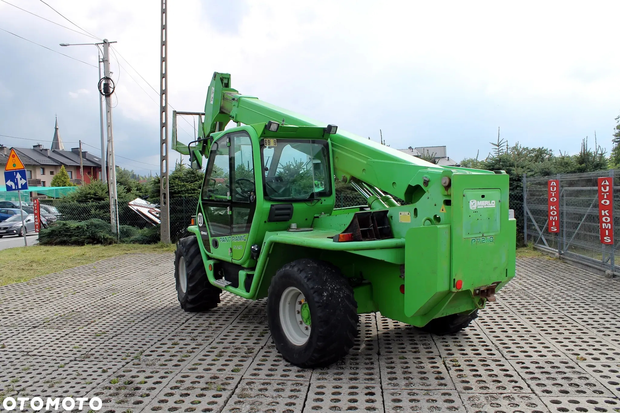 Merlo 72.10 panoramic 4x4  ładowarka teleskopowa - 7