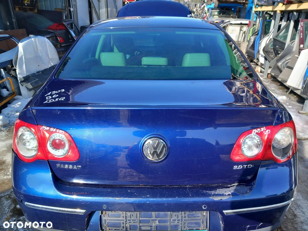 VW PASSAT B6 KLAPA BAGAŻNIKA TYLNA TYŁ SEDAN KOLOR: LD5Q - 1