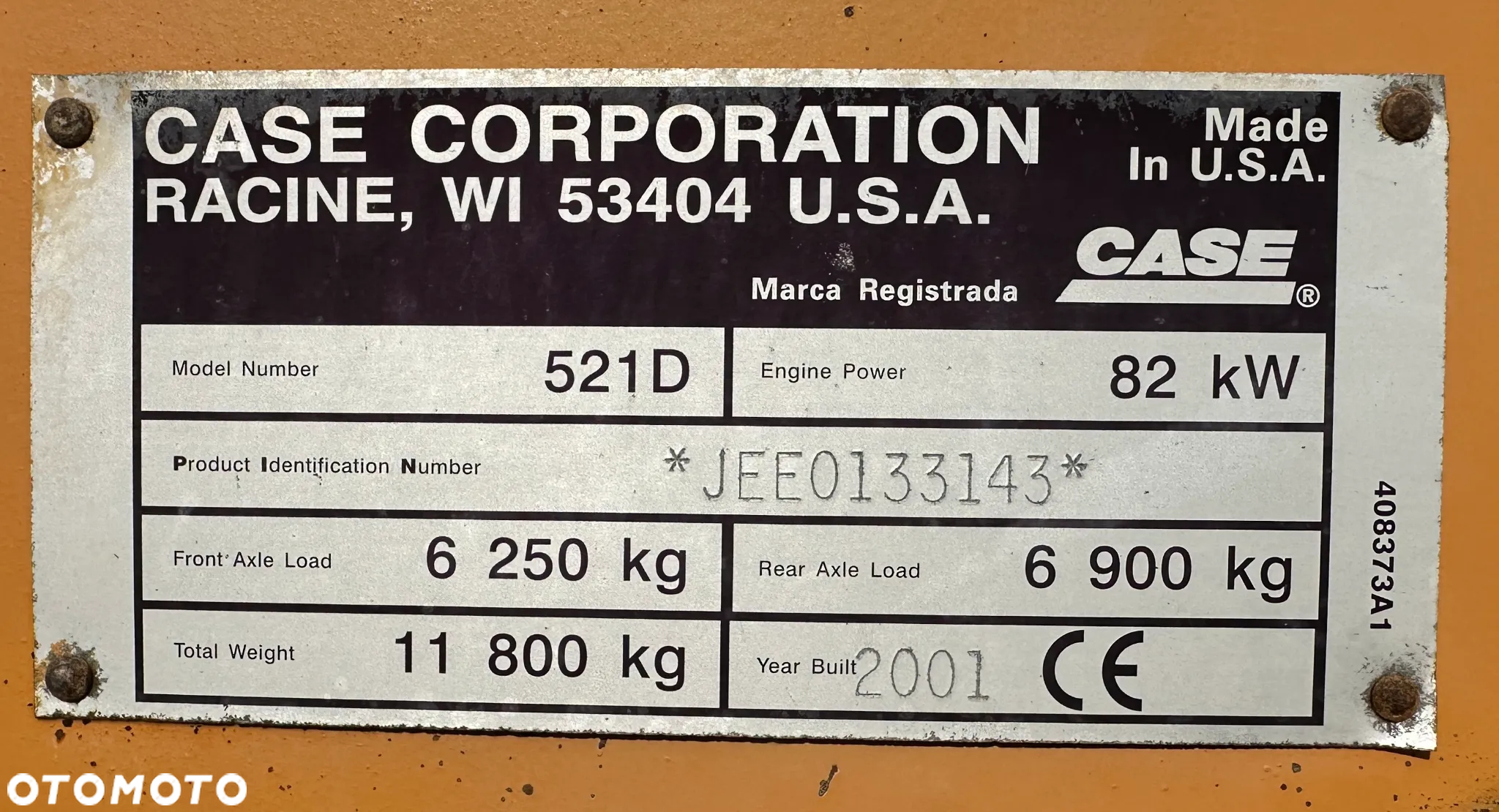 Case 521D - 16