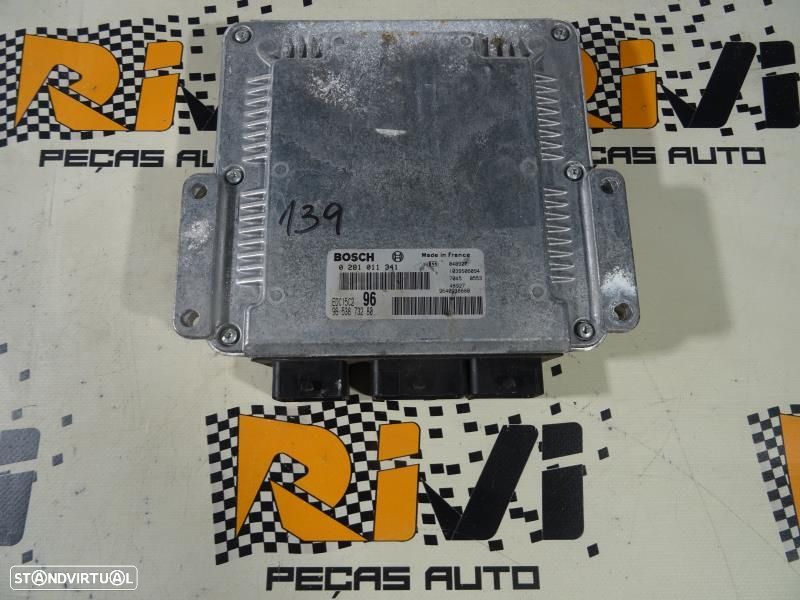 Centralina De Motor Peugeot 307 (3A/C)  0281011341 / 9653873280 / 96 5 - 1