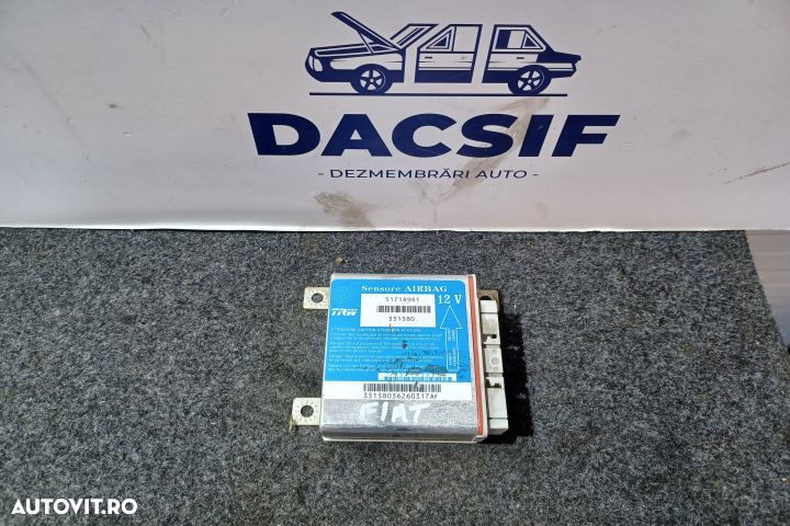 Calculator airbag 51718981 Fiat Albea 1 [2002 - 2012] Sedan 1.4 MT (7 - 1