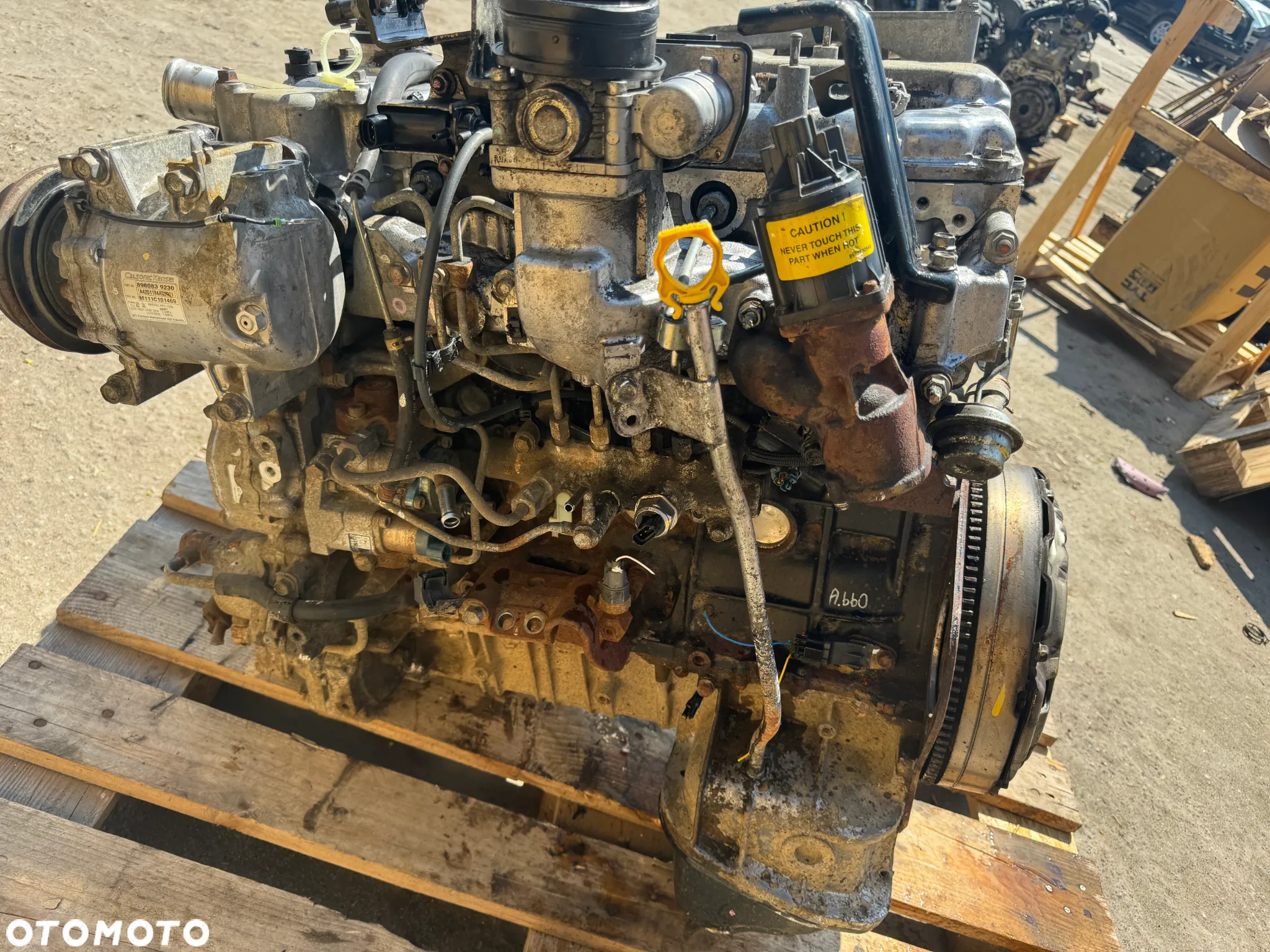 silnik 4jk1 2.5 isuzu d-max Euro 4 Kompletny 177 tys - 7