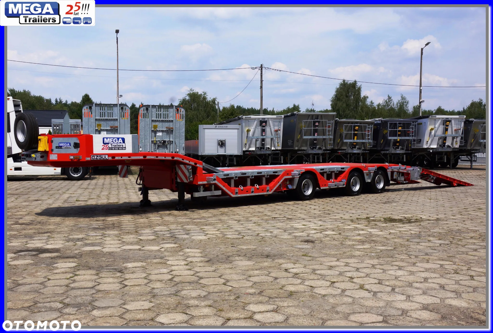 Inny Laweta 3 osie, 4 x zagłębienia kół, 58 T DMC !!! - 41
