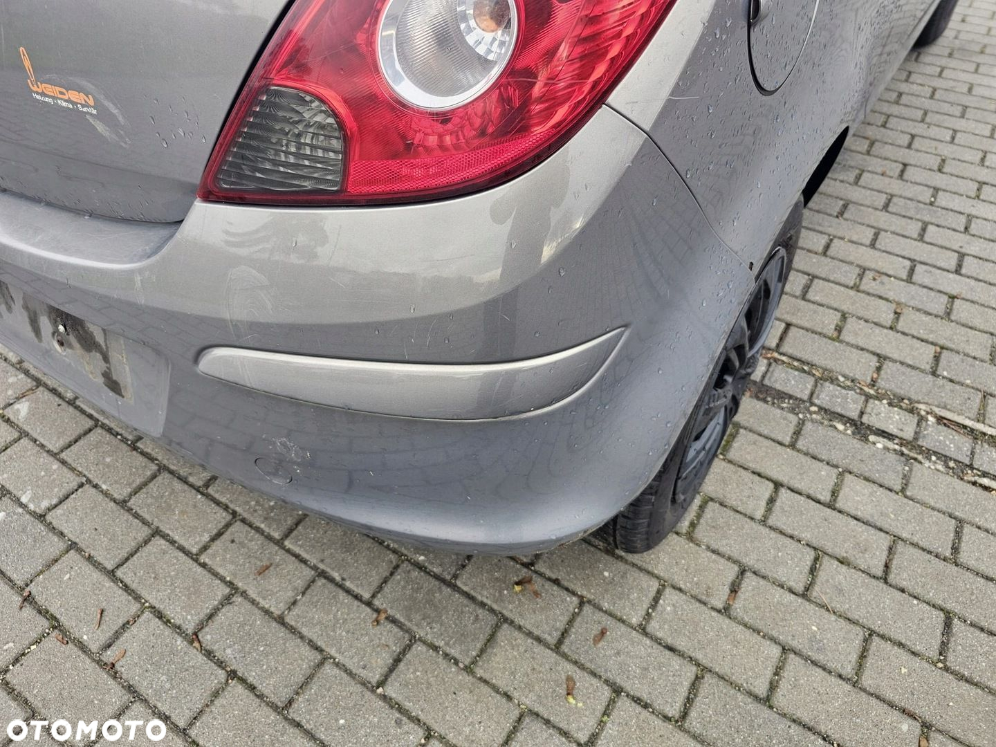 Zderzak tylny Opel Corsa D Lift Kod lakieru Z40W - 3