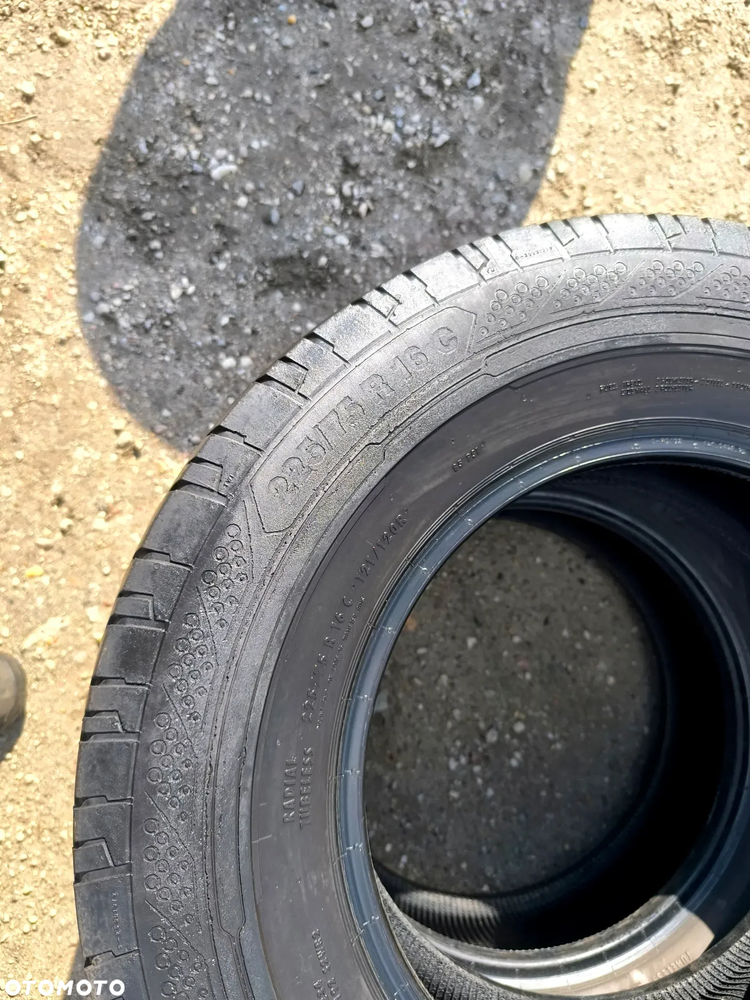 225/75R16C 16 C 121/120R Opony Letnie Lato CONTINENTAL ContiVanContact 200 6,5mm Legnica ALU-RAD 21r. 225/75 - 8