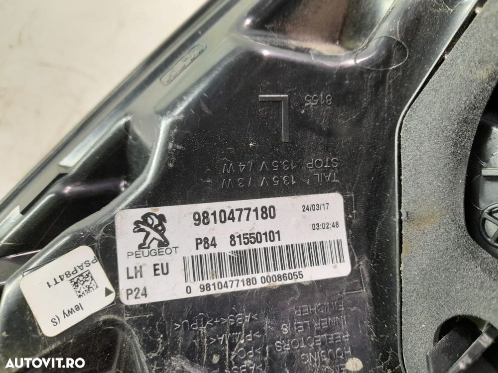 Stop stanga 9810477180 Peugeot 3008 2 [2016 - 2020] 1.6 hdi BH01 - 3
