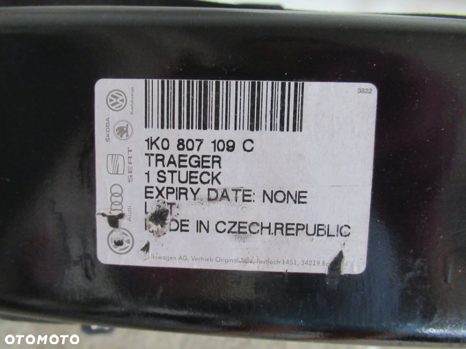 BELKA ZDERZAKA PRZÓD PRZEDNIA VW GOLF V 5 1K0 1K0807109C 2003- - 6