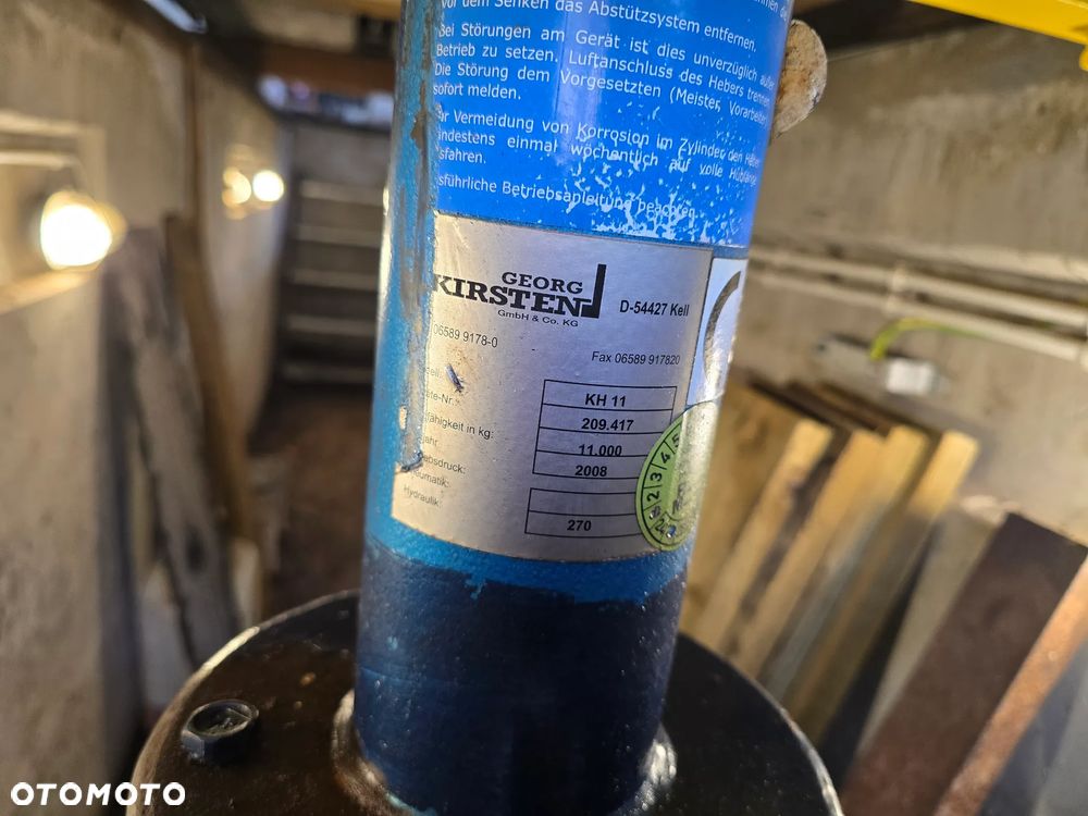 podnośnik kanałowy 11t - 5