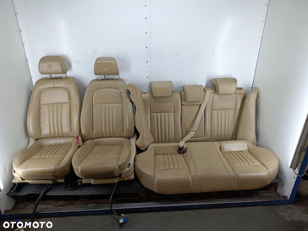 FOTELE KANAPA BOCZKI SKÓRA KOMPLET ALFA ROMEO 159 SEDAN - 1