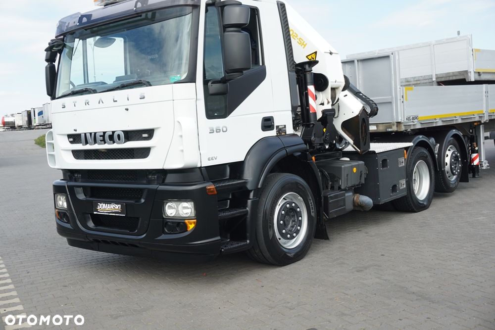 Iveco STRALIS / 260E36 / 6 X 2 / HDS PALFINGER PK 42 002 SH-E / WYSIĘG 17 M - 25