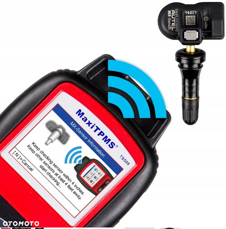 AUTEL TPMS TS508 TPMS PROGRAMATOR CZUJNIKÓW OPON z wgranym językiem POLSKIM - 4