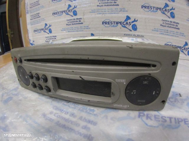 Radios 8200446231B 8200446231T RENAULT TWINGO 2 FASE 1 2007 1.2I 75CV 3P PRETO ORIGINAL RNRDBM70003493 - 2