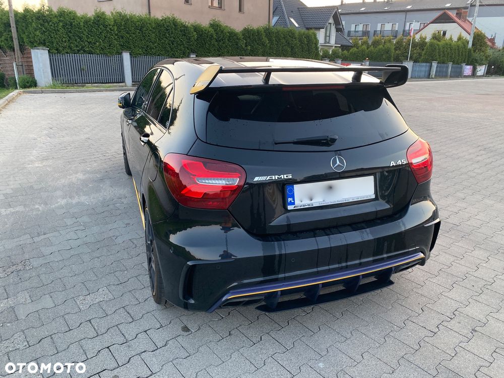 Mercedes-Benz Klasa A AMG 45 4Matic AMG Speedshift 7G-DCT Yellow Night Edition - 3