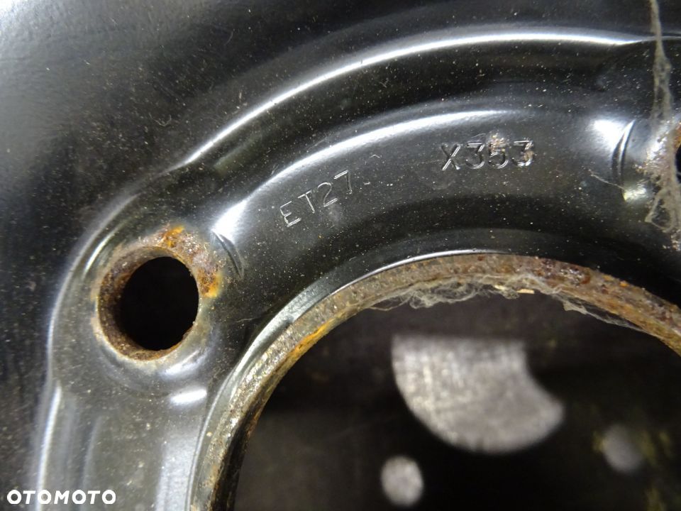 PEUGEOT 307 2.0HDI HB 5D KOŁO ZAPASOWE ZAPAS 4X108 R15 6J ET27 - 5
