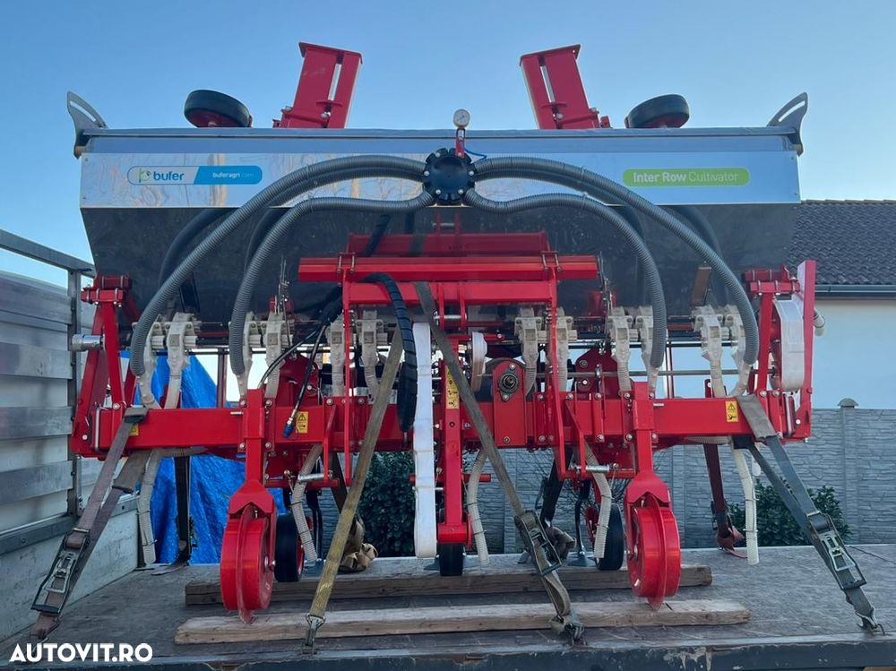 Bufer PRĂȘITOARE BUFER MHM7 – Eficiență Maximă cu Fertilizare JUMBO INOX (7 rânduri) – NOUĂ - 3