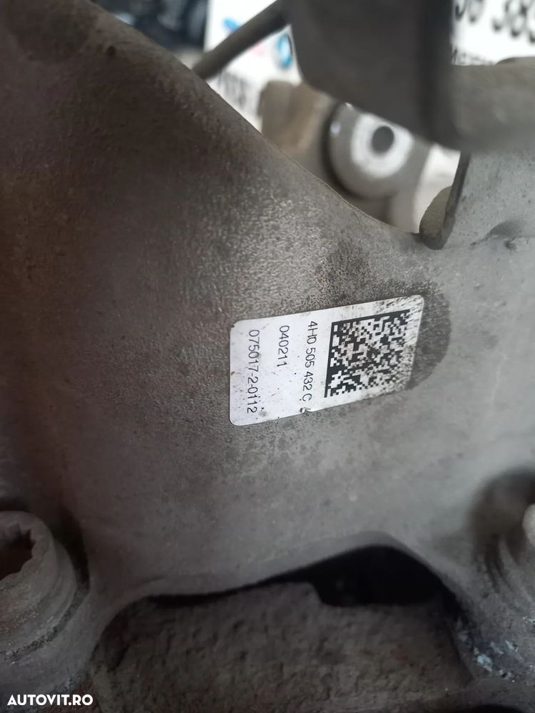 Fuzete Fuzeta Stanga Dreapta Spate Audi A8 4H D4 An 2010-2011-2012-2013-2014-2015-2016-2017 Cod 4H0506432C Dezmembrez Audi A8 4H D4 3.0 Tdi Quattro Motor CDT Cutie MXU Volan Stanga - Dezmembrari Arad - 6