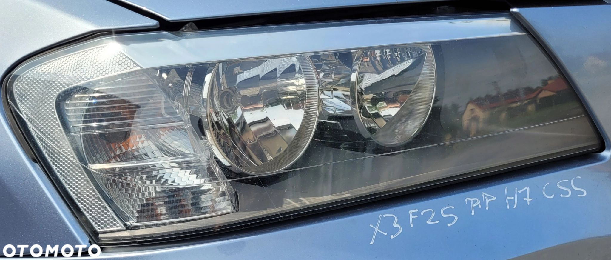 LAMPA PRAWY PRZÓD PRZEDNIA H7 BMW X3 F25 UK - 2