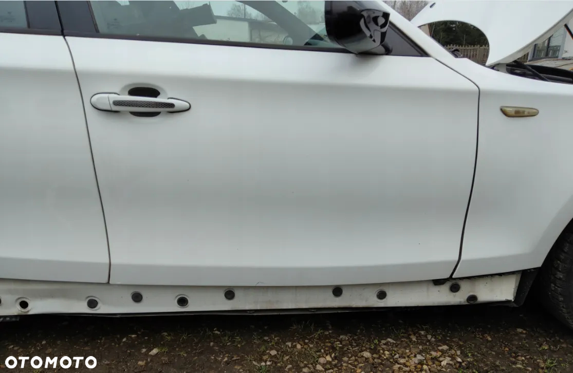 BMW 1 e87 DRZWI PRAWE LEWE PRZÓD PRZEDNIE ALPINWEISS III 300 - 6