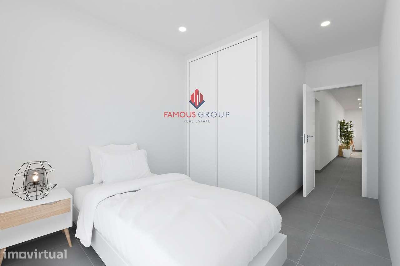 Apartamento T3 novo com piscina e estacionamento - Grande imagem: 4/25
