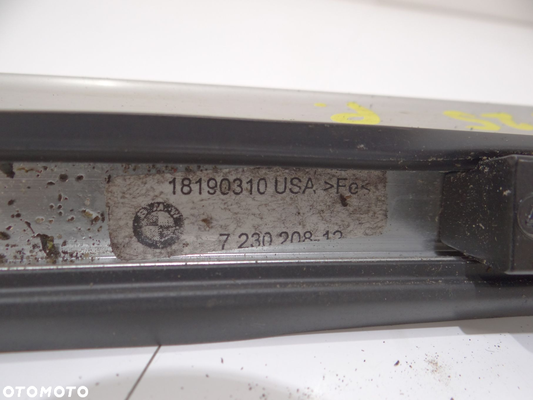 RELINGI DACHOWE KOMPLET BMW X3 F25 OE 7230207 7230208 (16398398) - 3