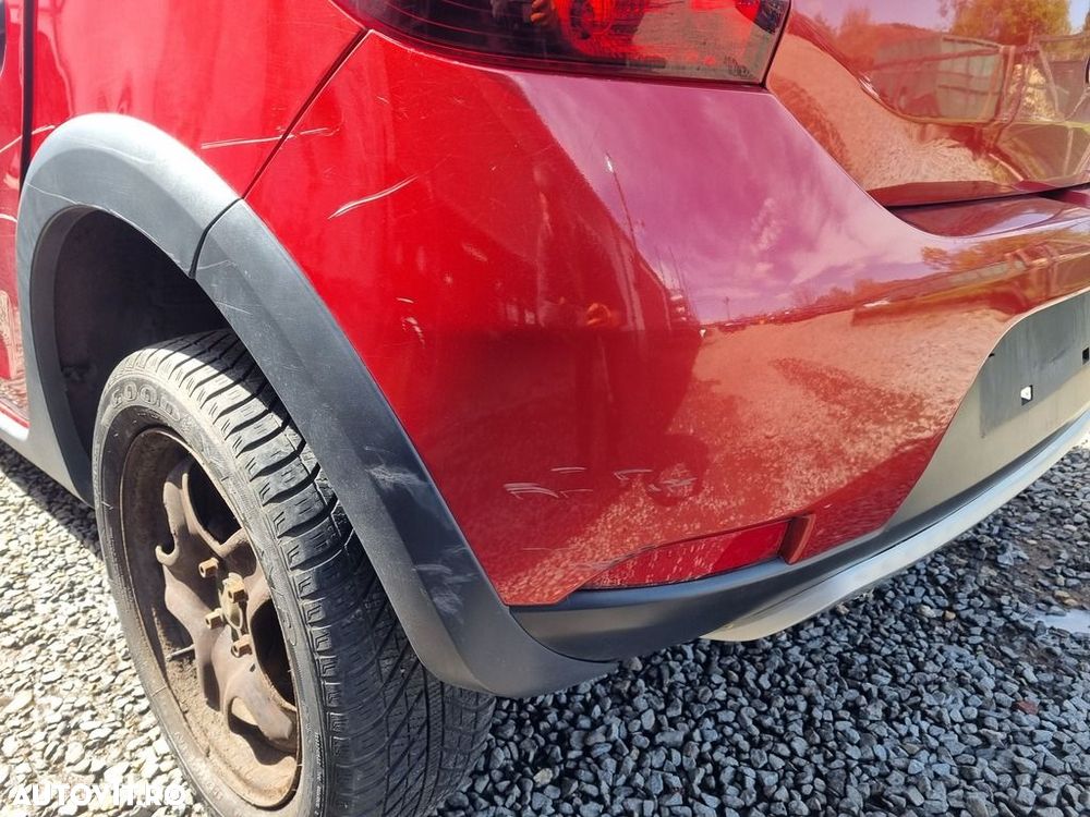 Bara spate Dacia Sandero 2 Stepway 2012 - 2016 SUV 4 Usi Rouge de Feu TEB76 (1514) - 2