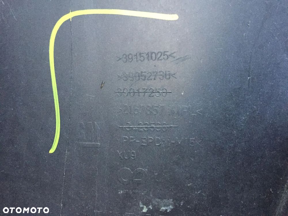 OPEL ASTRA V K 2015- ZDERZAK PRZÓD PRZEDNI - 13