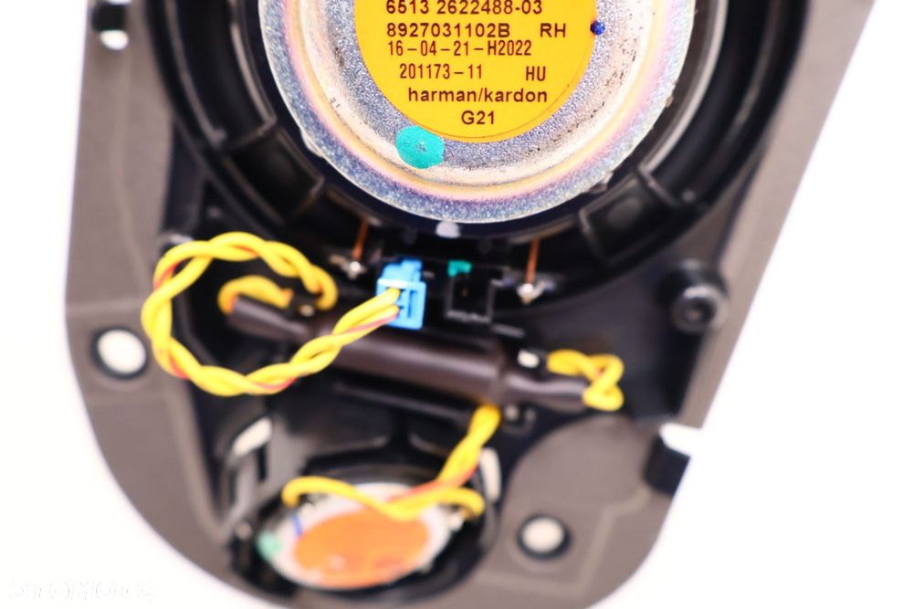 BMW 3 G21 GŁOŚNIK PODSUFITKI PRAWY 2622488 - 6