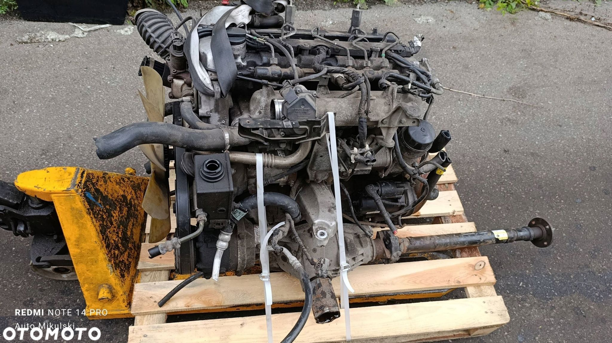 SILNIK D27DT SsangYong Rexton 2.7 TD KOMPLETNY + WTRYSKI POMPA - 6
