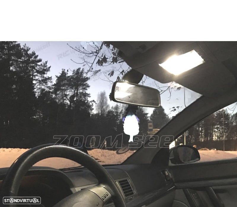 KIT COMPLETO DE 11 LAMPADAS LED INTERIOR PARA VOLKSWAGEN VW POLO CLΜSICO SALOON 6V2 6KV2 95-02 - 3
