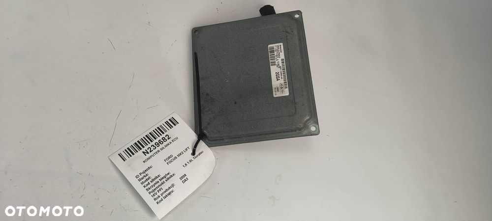 KOMPUTER SILNIKA ECU FORD FOCUS MK2 LIFT  S118934309 - 1