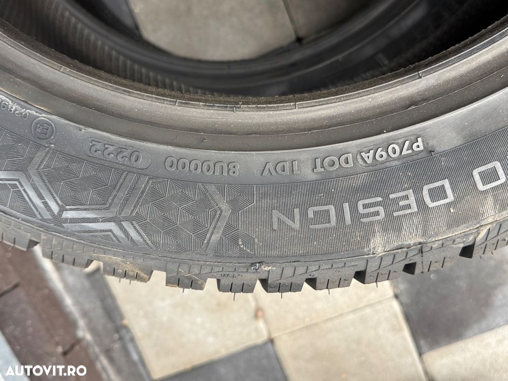 Vând 4 anvelope 245/45/18 vredestein de iarnă noi - 4