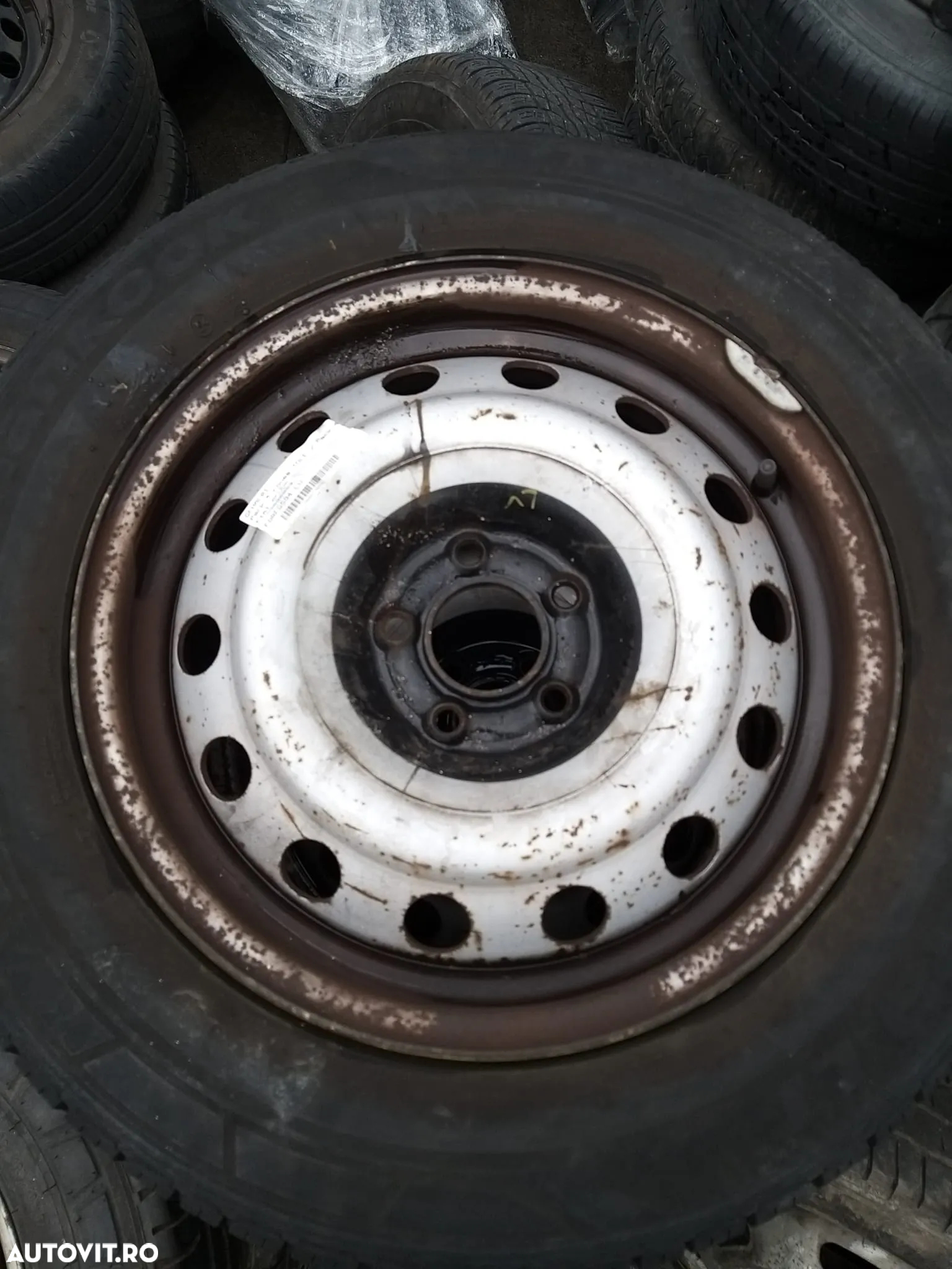 Vand 4xRoti pentru Fiat Scudo 215/60R16C - 2