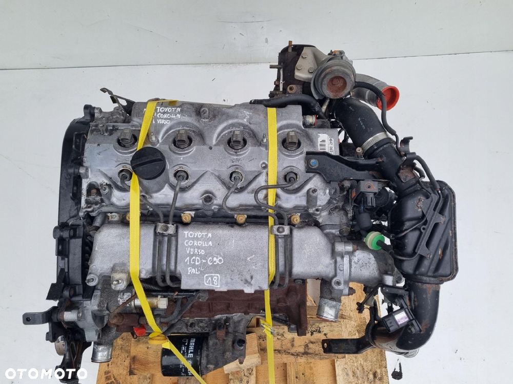 SILNIK KOMPLET Toyota Corolla Verso 2.0 D4D 90KM 157tyś 1CD 1CD-FTV - 3