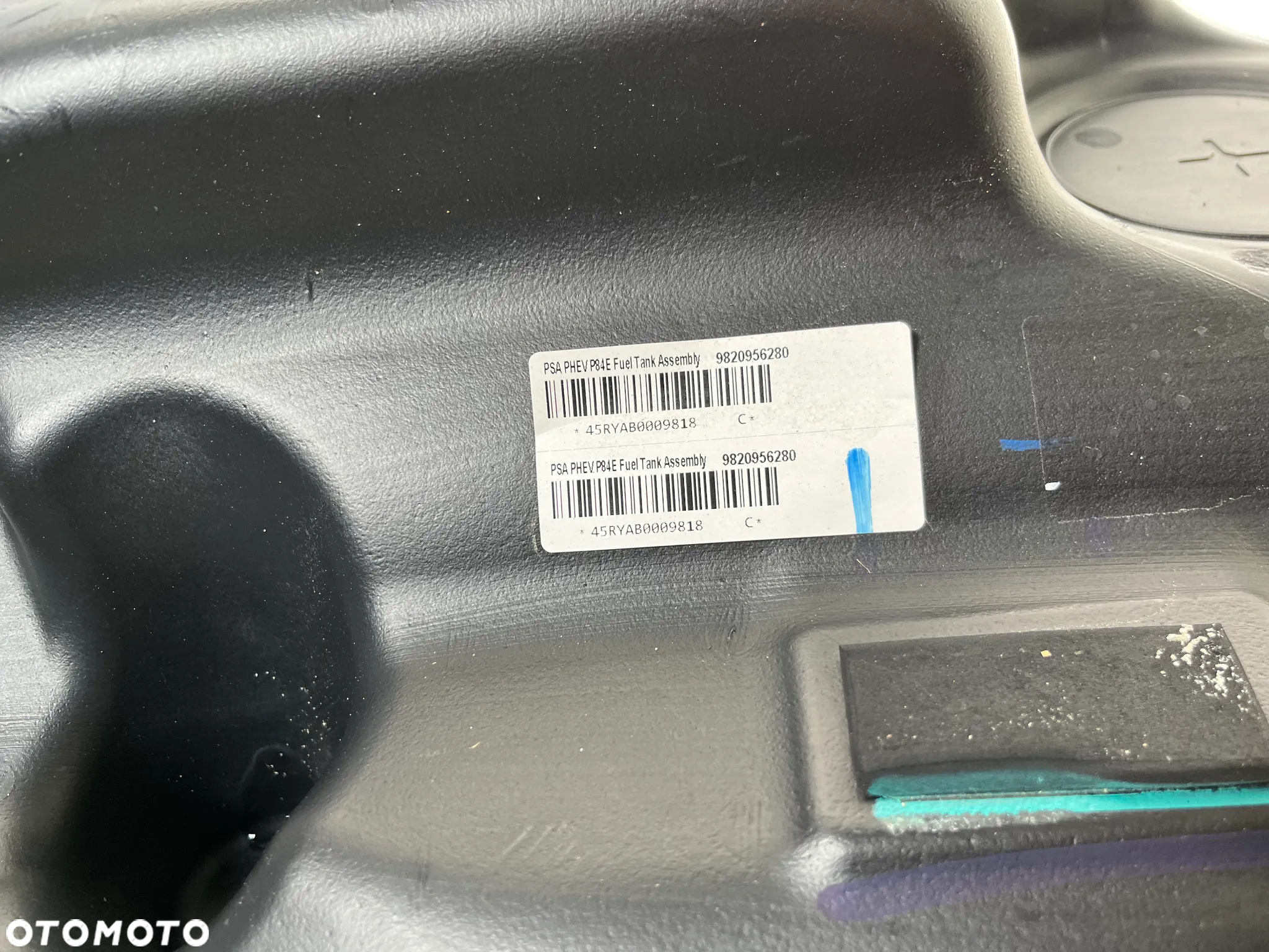 Peugeot 3008 II ZBIORNIK PALIWA CITROEN C5 AIRCROSS 1.6 HYBRYDA 9820956280 20r - 2