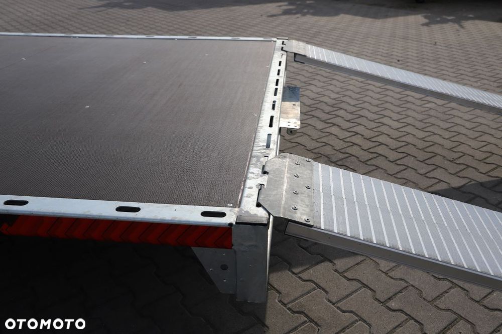 Inny Platforma FOOWEE 3.2x2.2 do transportu dwóch quadów, buggy DMC 1300kg, Podjazdy 2.4m alu - 21