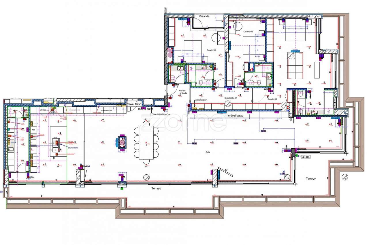 Apartamento Único no Porto, T3 c/ mais de 400 m2, Vistas Deslumbran... - Grande imagem: 3/60