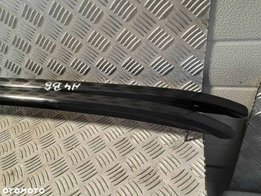 AUDI A4 B8 RELINGI DACHOWE CZARNY POŁYSK 8K9860022A - 5