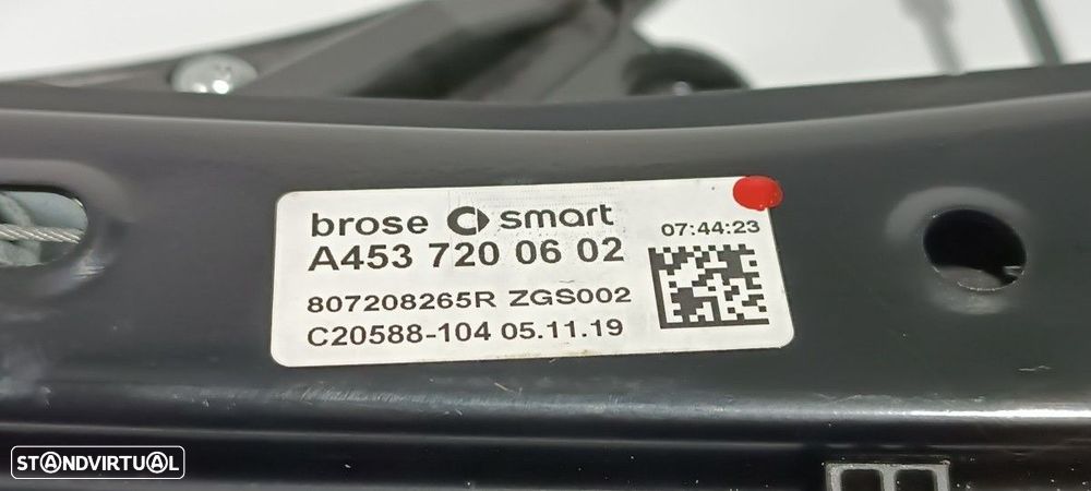 ELEVADOR FRENTE DIREITO SMART FORTWO CABRIO ELECTRIC DRIVE (453.491) - 4