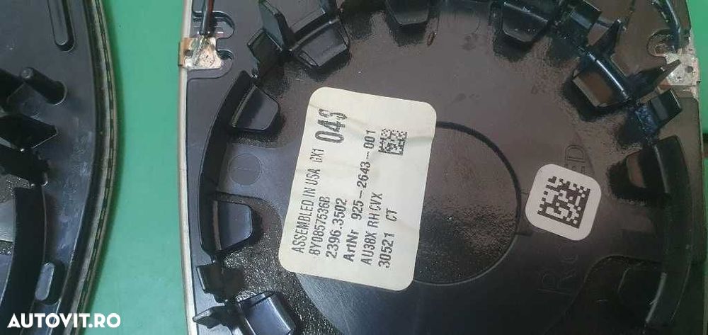 Sticla oglinda incalzita heliomata stanga dreapta Audi A3 8y - 4