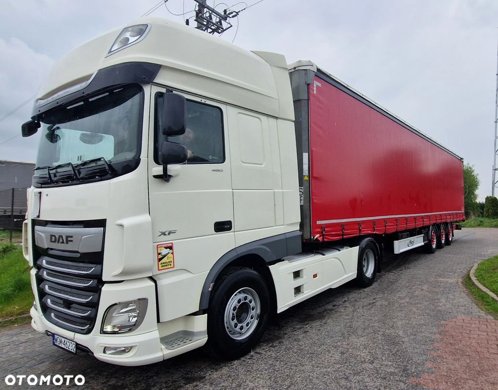 DAF XF 480 FT + Fliegl 2017 - 1