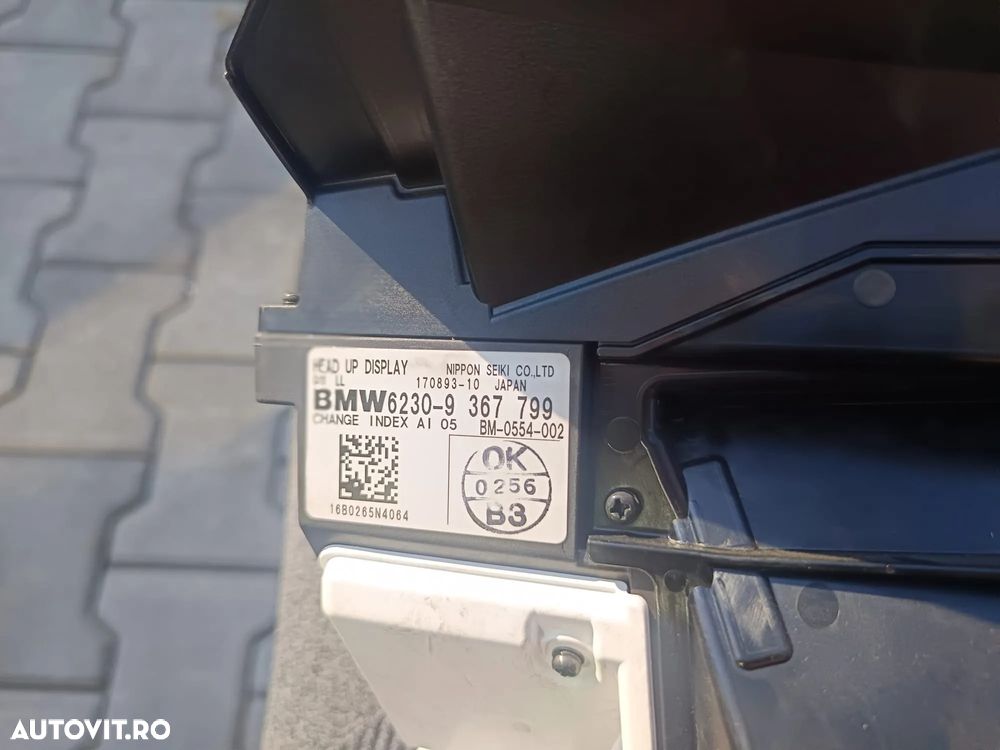 Head UP Display BMW Seria 7 G11 Cod: 62309367799 - 2