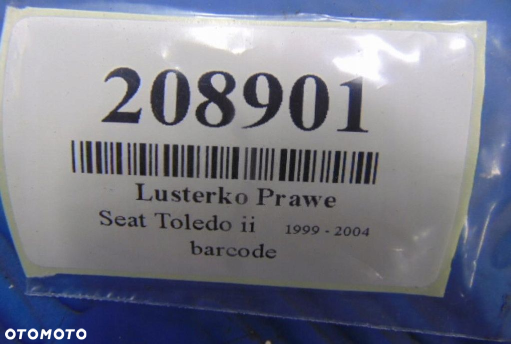 SEAT TOLEDO II LUSTERKO PRAWE - 5