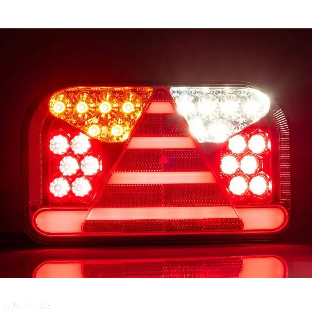 Lampa spate 240x140, 7 functii, iluminare numar, LED, dreapta, FT-170 Fristom, FT 170 - 5