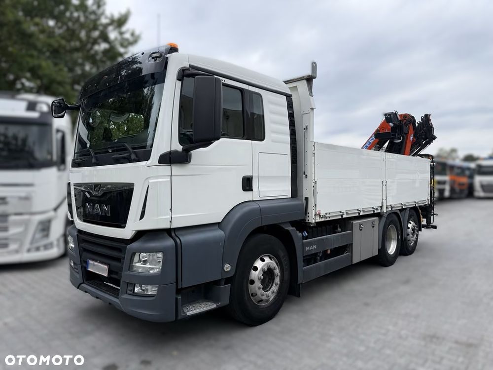 MAN TGS 26.470 6x2-4 + HDS EFFER 215 / 16 m | 2021 | 142 000 km | RETARDER - 3