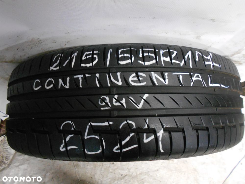 OPONA POJEDYNKA 215/55R17 CONTINENTAL PREMIUM CONTACT 6 DOT 2524 8MM - 1