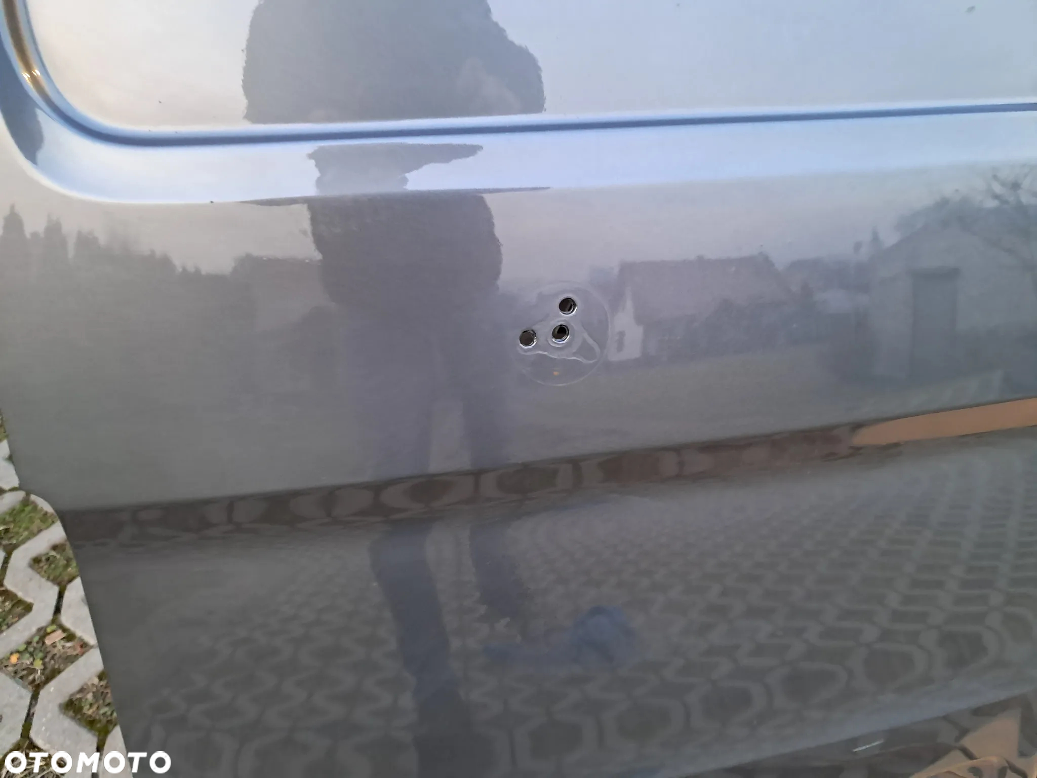 drzwi tył tylne prawe lewe skrzydełka VW Crafter 7C Man Tge szare siwe - 4